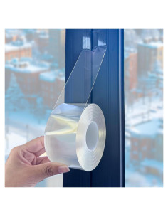 Cinta de Sellado de Ventanas Tikfoam 5 cm x 10 m Transparente