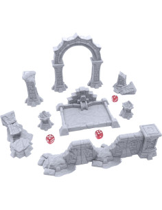 Conjunto de Expansión Templo Olvidado - Terreno DND 28 mm 2