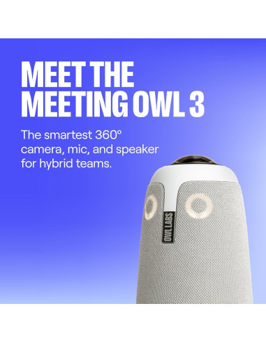 Cámara de Conferencias 360 Owl Labs Meeting Owl 3 1080p