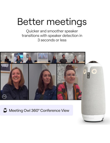 Cámara de Conferencias 360 Owl Labs Meeting Owl 3 1080p