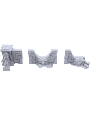 Conjunto de Expansión Templo Olvidado - Terreno DND 28 mm
