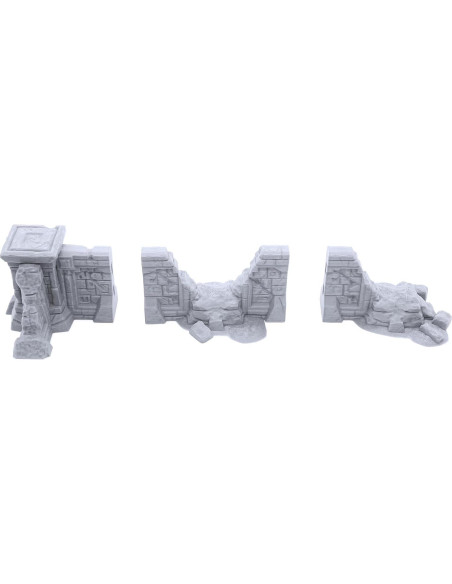Conjunto de Expansión Templo Olvidado - Terreno DND 28 mm