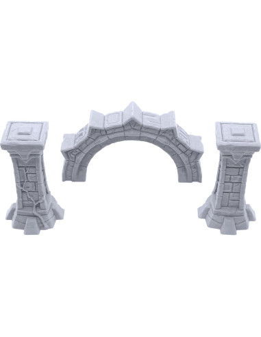 Conjunto de Expansión Templo Olvidado - Terreno DND 28 mm