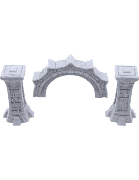 Conjunto de Expansión Templo Olvidado - Terreno DND 28 mm