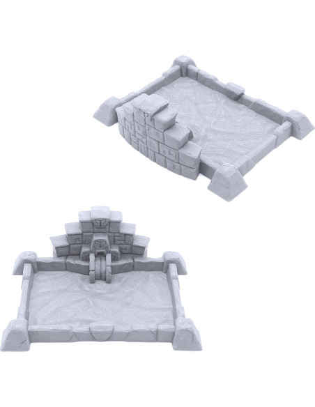 Conjunto de Expansión Templo Olvidado - Terreno DND 28 mm