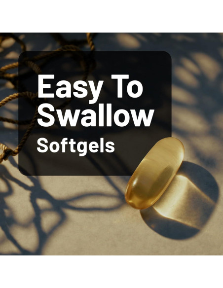 NatureWise Omega 3 Aceite de Pescado 500mg - 60 Cápsulas Blandas