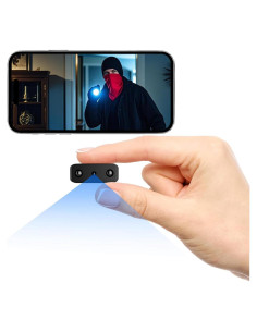 Mini Cámara Espía WiFi SHENZCAM 1080P Detección Movimiento