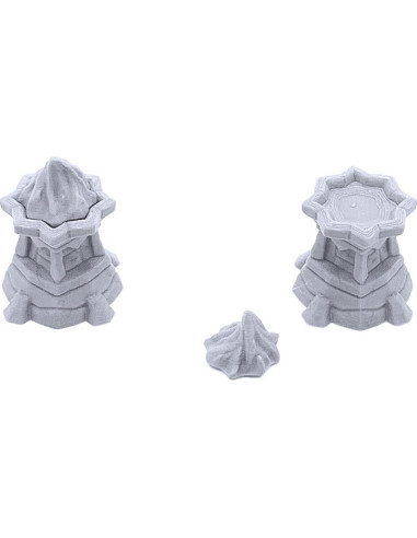 Conjunto de Expansión Templo Olvidado - Terreno DND 28 mm