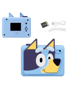 Cámara Digital para Niños eKids BU-533 Azul con Tarjeta SD