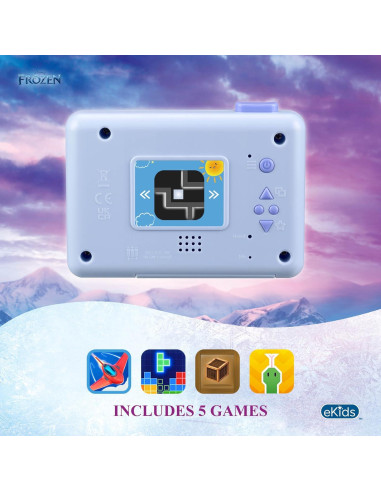 Cámara Digital para Niños eKids FR-533 Azul con Tarjeta SD