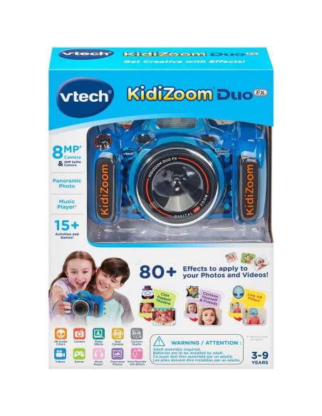 Cámara Digital KidiZoom Duo FX VTech para Niños 8MP Azul