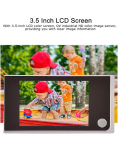 Visor Digital de Mirilla Socobeta 3.5" HD Seguridad 2