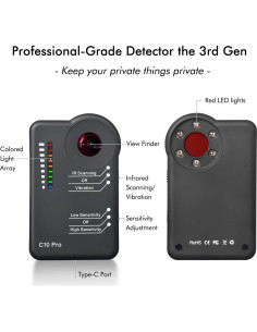 Detector de Insectos Apantimx C10 Pro 3ra Generación RF 1MHz-10GHz 2