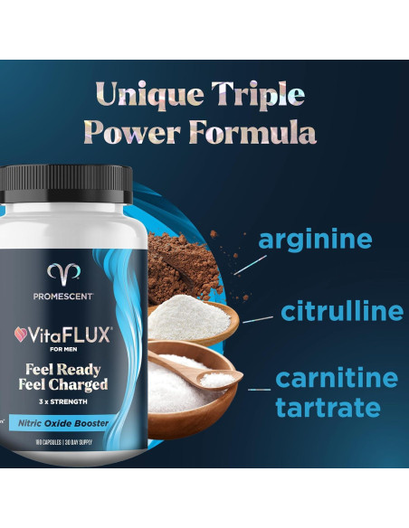 Suplemento Óxido Nítrico Promescent VitaFLUX 180 Cápsulas
