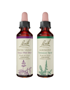Remedios Florales Bach 2-Pack Agrimonia y Violeta 20mL