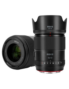 Lente Meike 55mm F1.8 Pro AF STM para Cámaras Sin Espejo