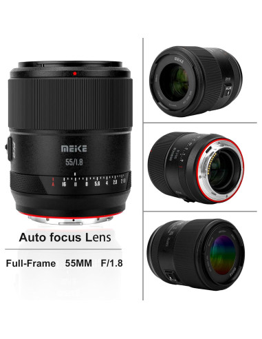 Lente Meike 55mm F1.8 Pro AF STM para Cámaras Sin Espejo