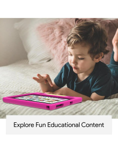 Tableta Infantil ApoloSign K109A 10.1" Rosa Wi-Fi 6 2