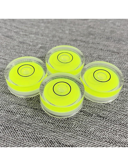 4 Niveles de Burbuja Circulares Adheribles YMGBHNKJLS 2.5x1cm