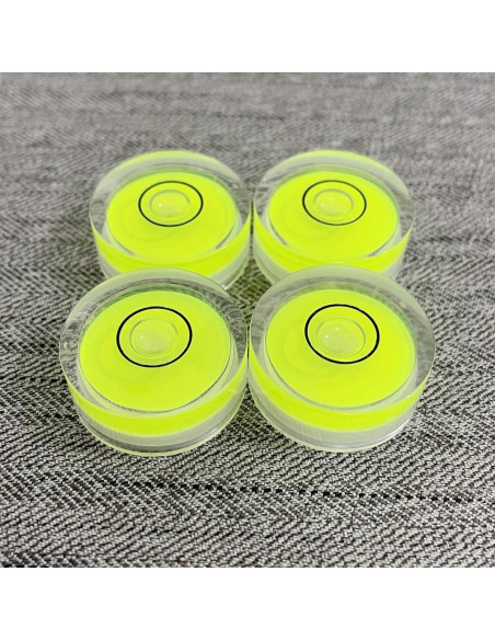 4 Niveles de Burbuja Circulares Adheribles YMGBHNKJLS 2.5x1cm
