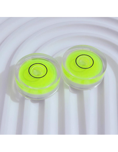 4 Niveles de Burbuja Circulares Adheribles YMGBHNKJLS 2.5x1cm