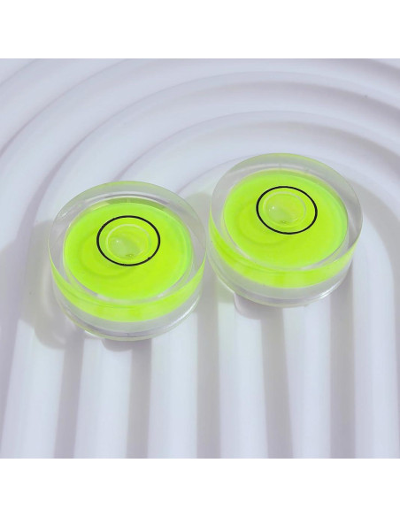 4 Niveles de Burbuja Circulares Adheribles YMGBHNKJLS 2.5x1cm