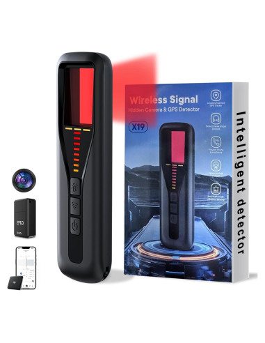 Detector de Cámara Oculta Suntony X13-NEW, 5 Niveles Sensibilidad