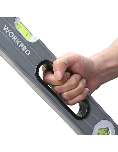 Juego de Niveles de Espíritu WORKPRO 3 Piezas 9-16-24 cm