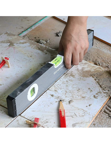 Juego de Niveles de Espíritu WORKPRO 3 Piezas 9-16-24 cm