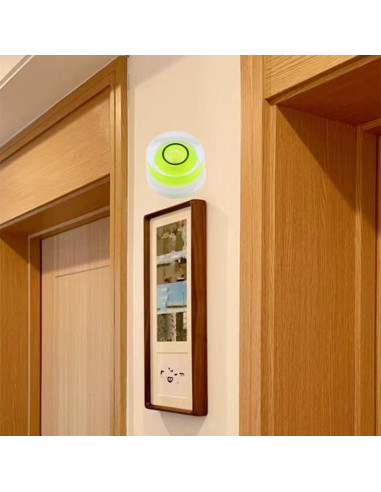 10 Niveles de Burbuja Mini Circulares WOYISEPG 10x6mm