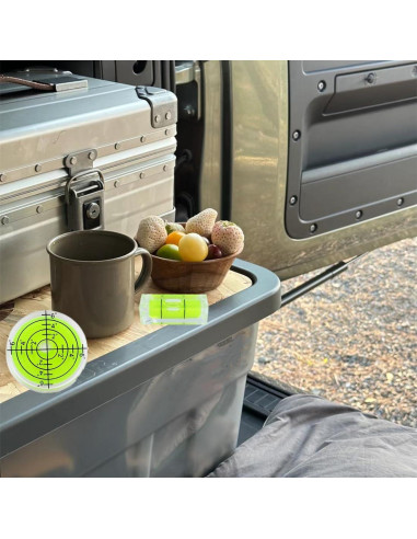 8 Niveles de Burbuja Mini LAIESYA para Medición Precisa