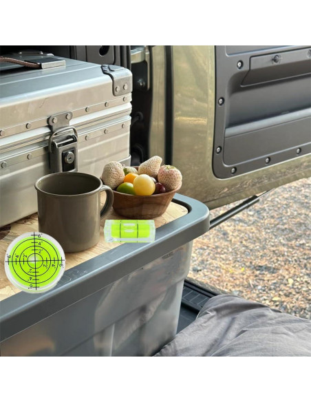 8 Niveles de Burbuja Mini LAIESYA para Medición Precisa