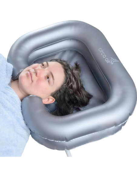 Basin Inflable para Lavado de Cabello Circa Air - Plateado