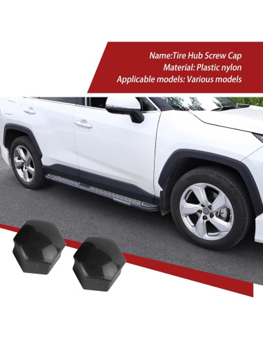 21 Tapas Protectores de Tornillo de Neumático Yumfugu 1.88 cm