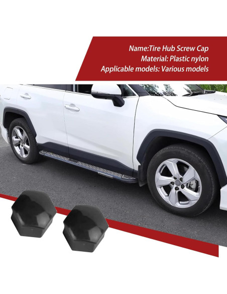 21 Tapas Protectores de Tornillo de Neumático Yumfugu 1.88 cm