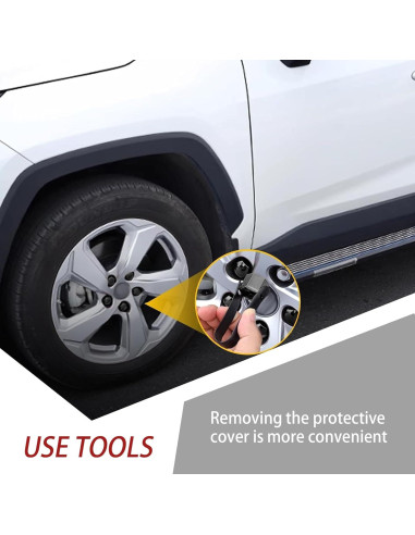 21 Tapas Protectores de Tornillo de Neumático Yumfugu 1.88 cm