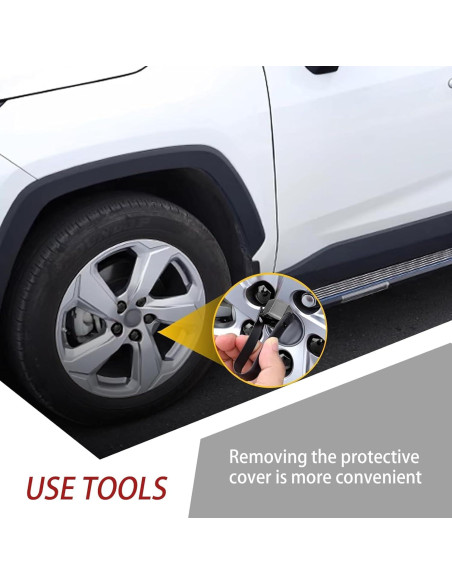 21 Tapas Protectores de Tornillo de Neumático Yumfugu 1.88 cm