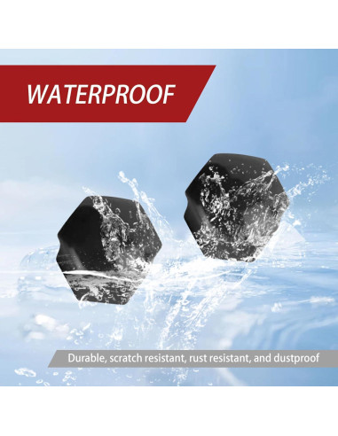 21 Tapas Protectores de Tornillo de Neumático Yumfugu 1.88 cm