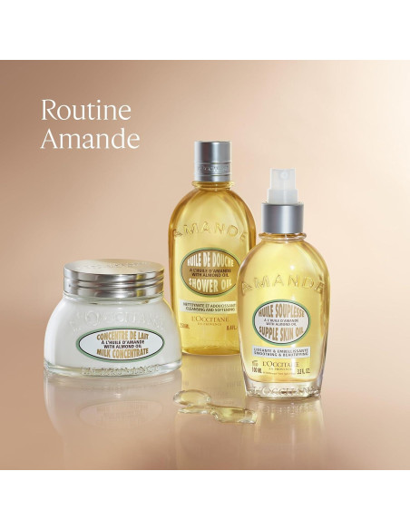 Aceite de Ducha L'Occitane Almendra 29.57 ml Suavizante Aceite de Ducha L'Occitane Almendra 29.57 ml Suavizante