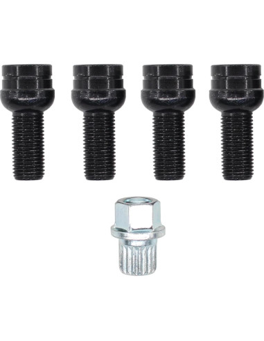 Tuercas de Rueda Antirrobo M14 MOTOKU para VW y Audi