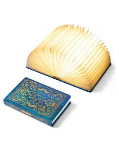 Lámpara de Libro Uniwolk Plegable 1200mAh 5 Colores Decorativa