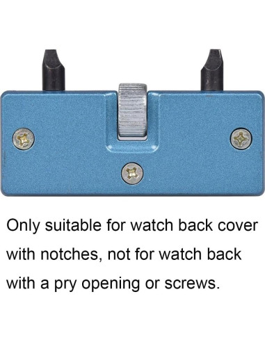 Abridor de Tapa de Reloj Ajustable FENGMANG Acero Inoxidable