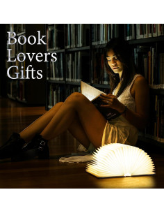 Lámpara de Libro Uniwolk Plegable 1200mAh 5 Colores Decorativa 2