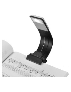 Luz de Libro Recargable USB LOAMO Mini LED Flexible 4 Niveles