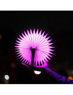 Lámpara de Libro Plegable LED HaoYDUS 14.5x11.4 cm 5 Colores 2