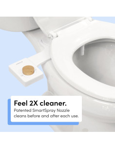 Bidet TUSHY Fresh Ultra Delgado con Boquilla Autolimpiante 2