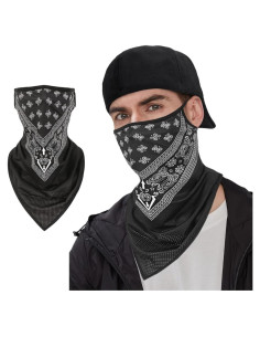 Máscara Balaclava KINGREE para Esquí y Motocicleta - Negro