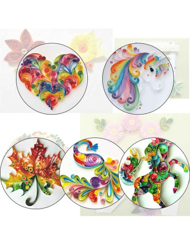 Juego de herramientas de quilling Yuntop 12 piezas para manualidades