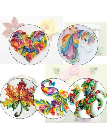 Juego de herramientas de quilling Yuntop 12 piezas para manualidades