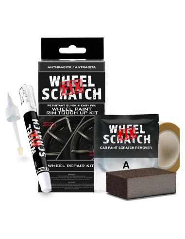 Kit de Reparación de Rasguños para Llantas Wheel Scratch Fix Antracita